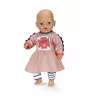 Suknelė lėlei ZAPF BABY born Dress Jungle 36 cm, įvairiaspalvė, sulankstoma, nuo 1 metų