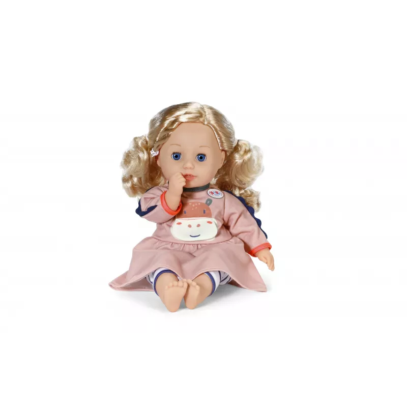 Suknelė lėlei ZAPF BABY born Dress Jungle 36 cm, įvairiaspalvė, sulankstoma, nuo 1 metų