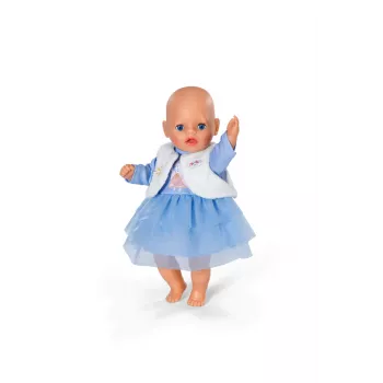 Lėlės suknelė ZAPF BABY born Žiemos suknelė 36 cm lėlėms, įvairiaspalvė, sulankstoma, nuo 1 m.