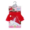 Kalėdinė suknelė lėlei ZAPF BABY born Xmas Dress 43 cm, tekstilė, įvairiaspalvė, sulankstoma, 3–12 metų