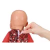 Kalėdinė suknelė lėlei ZAPF BABY born Xmas Dress 43 cm, tekstilė, įvairiaspalvė, sulankstoma, 3–12 metų