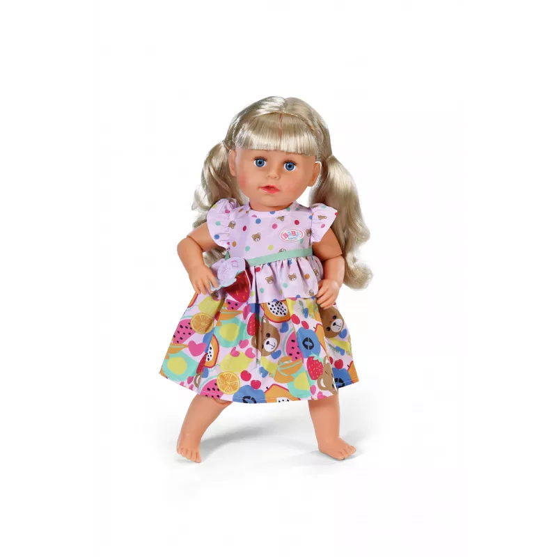 Lėlės suknelė ZAPF BABY born Dress Fruit 43 cm, įvairiaspalvė, sulankstoma, nuo 3 m.