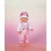 ZAPF BABY born drabužėlių rinkinys su kepuraite 43 cm lėlėms, įvairiaspalvis, sulankstomas, nuo 3 metų