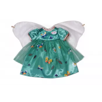 Suknelė lėlei ZAPF BABY born Fėjos suknelė su sparneliais 43 cm lėlėms, įvairiaspalvė, sulankstoma, nuo 3 metų