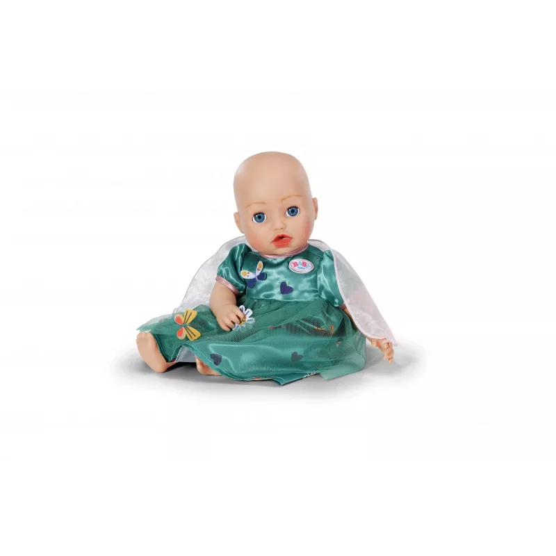 Suknelė lėlei ZAPF BABY born Fėjos suknelė su sparneliais 43 cm lėlėms, įvairiaspalvė, sulankstoma, nuo 3 metų