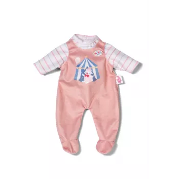 Kombinezonas lėlei ZAPF BABY born Romper Apricot, 36 cm, įvairiaspalvis, sulankstomas, nuo 1 m.