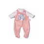 Kombinezonas lėlei ZAPF BABY born Romper Apricot, 36 cm, įvairiaspalvis, sulankstomas, nuo 1 m.
