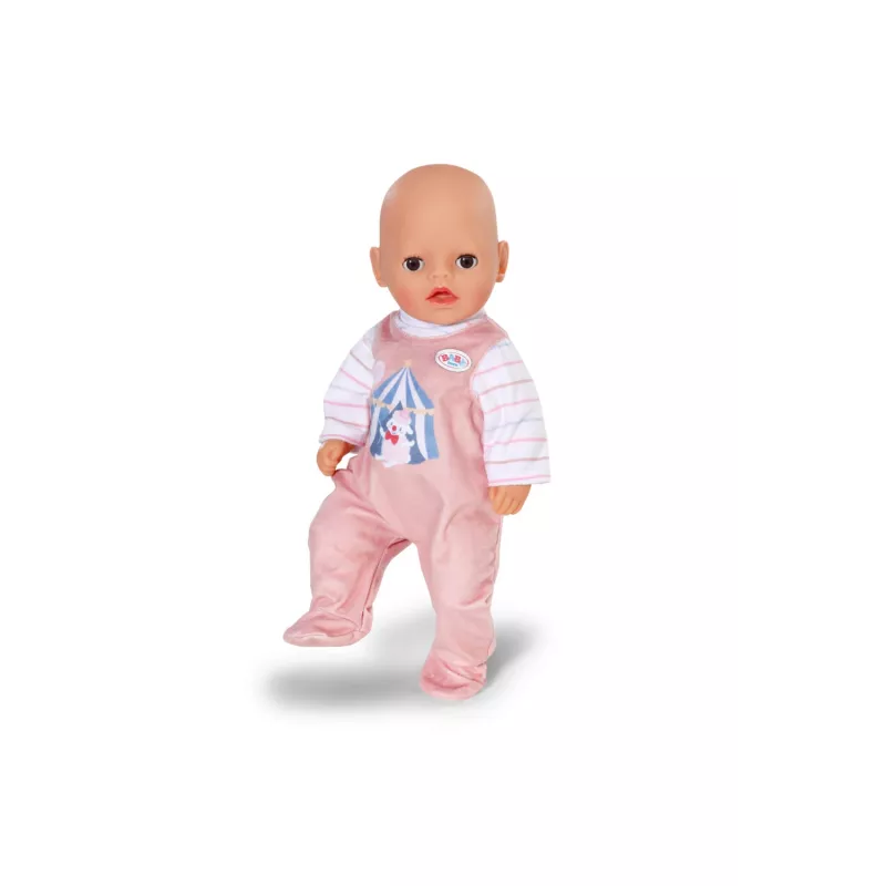Kombinezonas lėlei ZAPF BABY born Romper Apricot, 36 cm, įvairiaspalvis, sulankstomas, nuo 1 m.