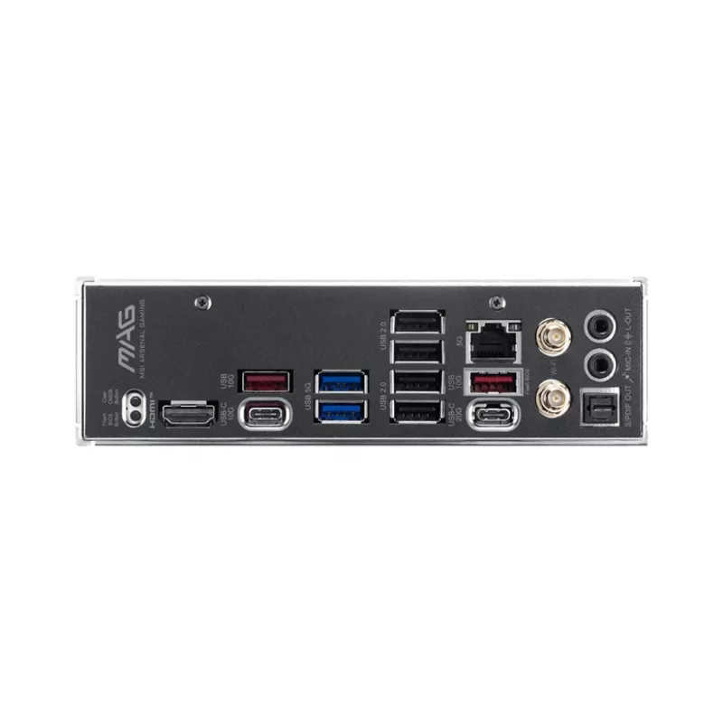 Motininė plokštė MSI MAG B850 TOMAHAWK WIFI, AMD B850, Socket AM5, ATX, DDR5, 4× DIMM, iki 256 GB, 5 GbE, Wi‑Fi 7