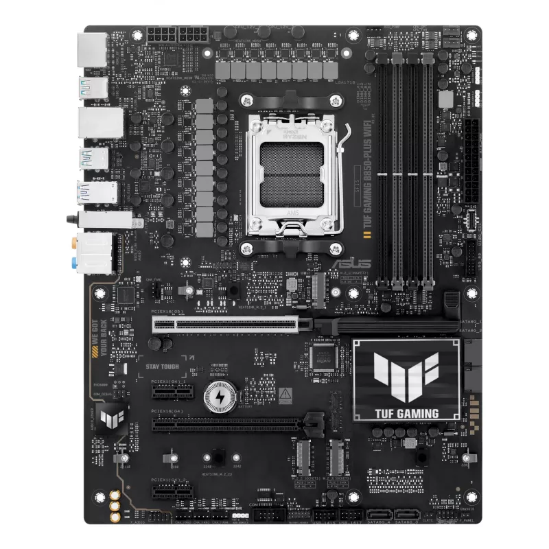 ASUS TUF GAMING B850-PLUS WIFI pagrindinė plokštė, AMD B850, Socket AM5, ATX