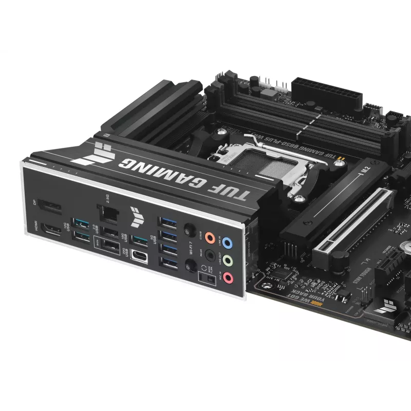 ASUS TUF GAMING B850-PLUS WIFI pagrindinė plokštė, AMD B850, Socket AM5, ATX