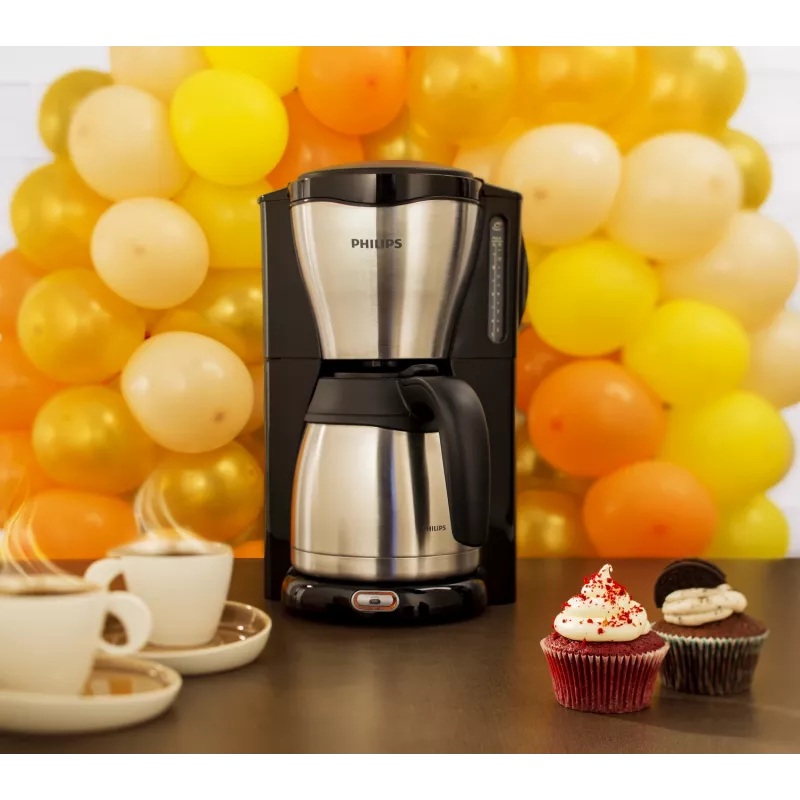 Philips Café Gaia HD7546/20 lašelinė kavos virimo aparatas su terminiu ąsočiu