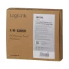 LOGILINK PC0031 PCIe sąsajos plokštė – laidinis ryšys, 1 Mbit/s