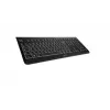 CHERRY DW 3000 belaidė klaviatūra su pele, RF, AZERTY prancūziškas išdėstymas, juoda