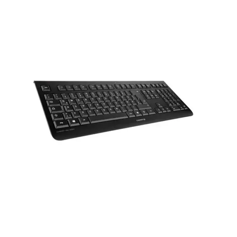 CHERRY DW 3000 belaidė klaviatūra su pele, RF, AZERTY prancūziškas išdėstymas, juoda