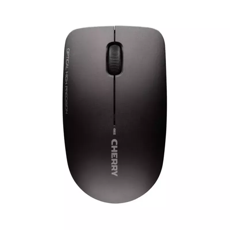 CHERRY DW 3000 belaidė klaviatūra su pele, RF, AZERTY prancūziškas išdėstymas, juoda