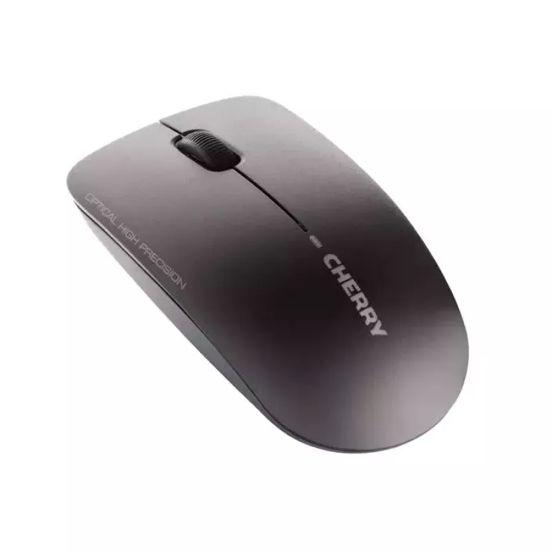 CHERRY DW 3000 belaidė klaviatūra su pele, RF, AZERTY prancūziškas išdėstymas, juoda