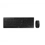 CHERRY Stream Desktop Recharge belaidė klaviatūra ir pelė, RF belaidis, QWERTY anglų, juoda