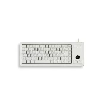 CHERRY G84-4400 klaviatūra su integruotu trackball, USB, QWERTY US anglų, pilka