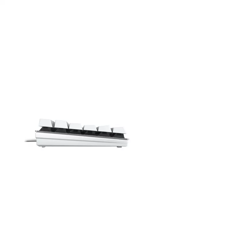 Klaviatūra CHERRY KC 200 MX Universal USB QWERTZ Vokiška Sidabrinė Balta Mechaninė 109 klavišų