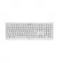 CHERRY KW 3000 belaidė klaviatūra RF Wireless QWERTZ vokiška balta