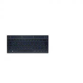 CHERRY KW 7100 MINI BT belaidė Bluetooth klaviatūra, QWERTZ, mėlyna