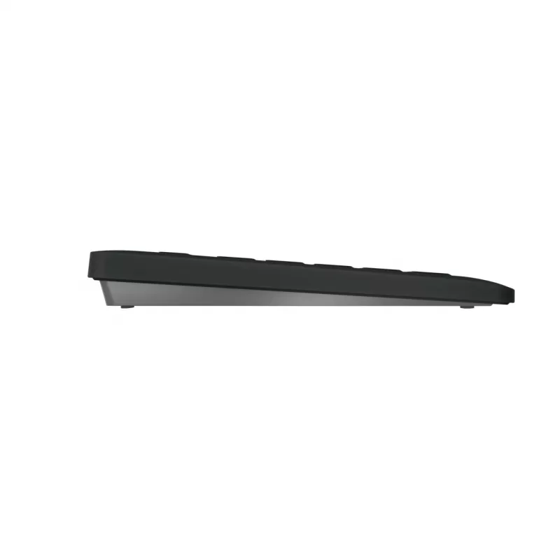 Cherry Stream Universal RF Wireless + USB klaviatūra QWERTZ vokiška juoda