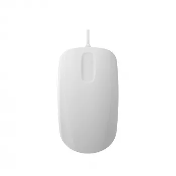Contour Active Key QuickClean medicininė pelė IP68 su slinkimo jutikliu, laidinė, balta PMH3