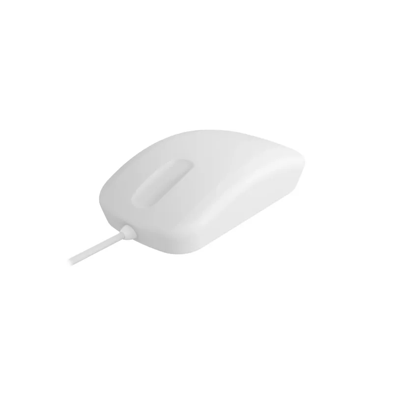 Contour Active Key QuickClean medicininė pelė IP68 su slinkimo jutikliu, laidinė, balta PMH3
