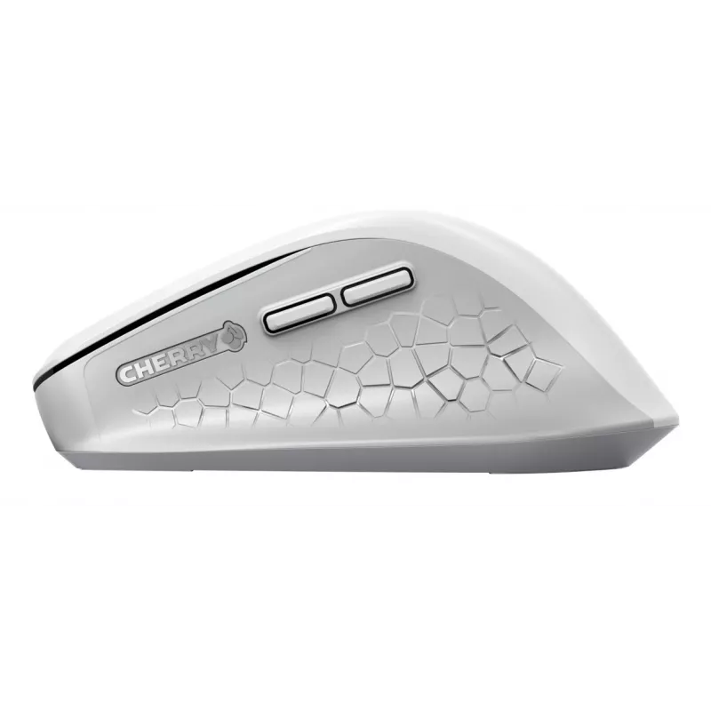 Belaidė RF pelė Cherry Stream Mouse Comfort RF Wireless, pilkai balta