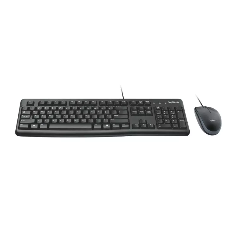 Klaviatūros ir pelės rinkinys Logitech Desktop MK120
