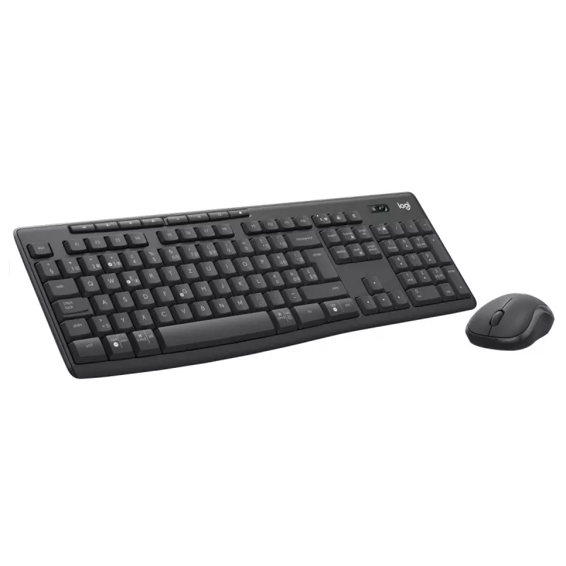 Belaidis klaviatūros ir pelės rinkinys Logitech MK370 Combo for Business, pilno dydžio QWERTZ