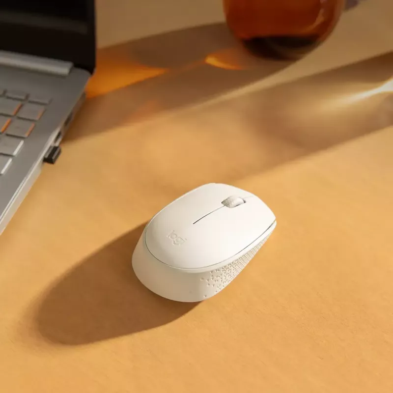 Belaidė pelė LOGITECH M171, balta
