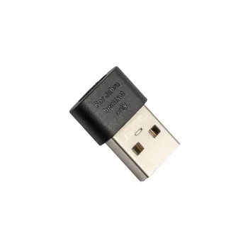 USB-C adapteris Jabra 14208-38 USB-C moteriškas į USB-A vyriškas juodas