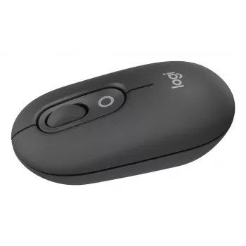 LOGITECH Pop Mouse – belaidė pelė su emodži mygtukais, grafito spalva