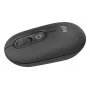 LOGITECH Pop Mouse – belaidė pelė su emodži mygtukais, grafito spalva