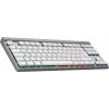 Logitech G515 LIGHTSPEED TKL belaidė žaidimų klaviatūra, vokiškas QWERTZ, balta