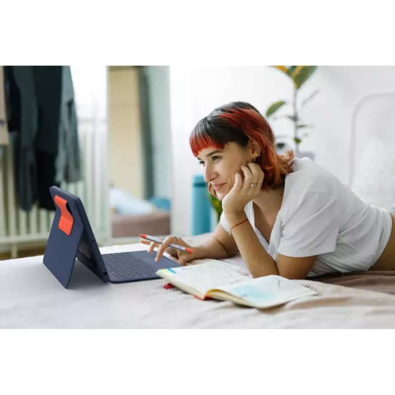 LOGITECH Rugged Combo 3 Touch – Mėlynas – QWERTZ – DE – EMEA