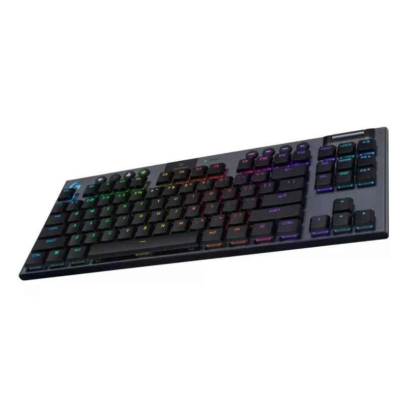 Belaidė klaviatūra Logitech G G915 X LIGHTSPEED Gaming USB RF Bluetooth QWERTZ Vokiška juoda