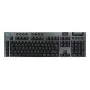 Logitech G G915 X LIGHTSPEED klaviatūra žaidimams USB belaidė RF Bluetooth QWERTZ vokiška juoda