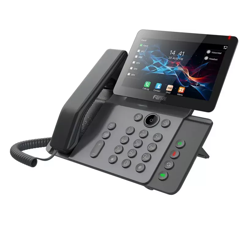 Fanvil V66 IP telefonas, SIP, PoE, Gigabit, USB, Bluetooth, Wi-Fi