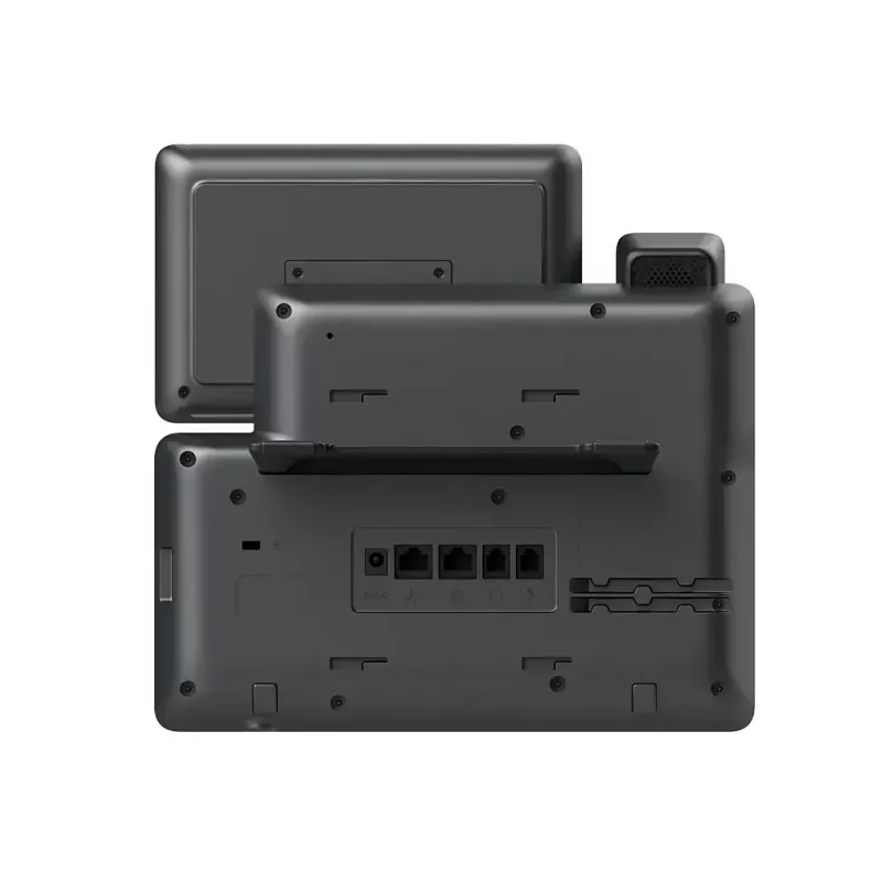 IP telefonas Fanvil V66 PRO tamsiai pilkas 20 linijų IPS Wi-Fi laidinis ragelis