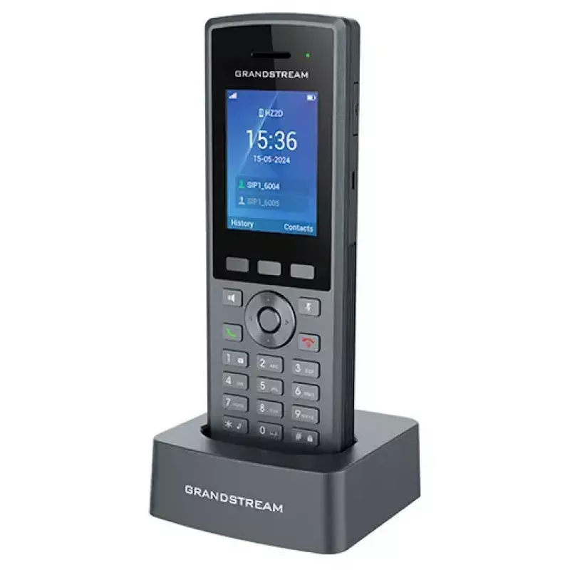 IP telefonas Grandstream Networks DP735 pilka spalva, 20 linijų, belaidis ragelis