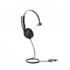 Yealink UH35 Mono UC USB-C/A ausinės, laidinės, 20–20000 Hz, skambučiai/muzika, 96,5 g, juodos