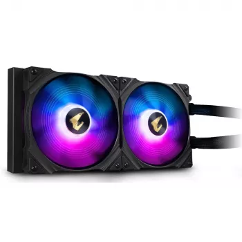 GIGABYTE AORUS WATERFORCE 280 procesoriaus vandens aušintuvas (viskas viename) juodas
