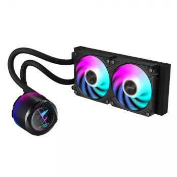 Skysčio aušintuvas GIGABYTE AORUS WATERFORCE X II 240 2x120mm ARGB ventiliatoriai