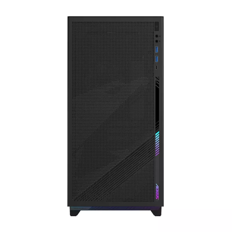 PC korpusas GIGABYTE C400 Midi Tower juodas