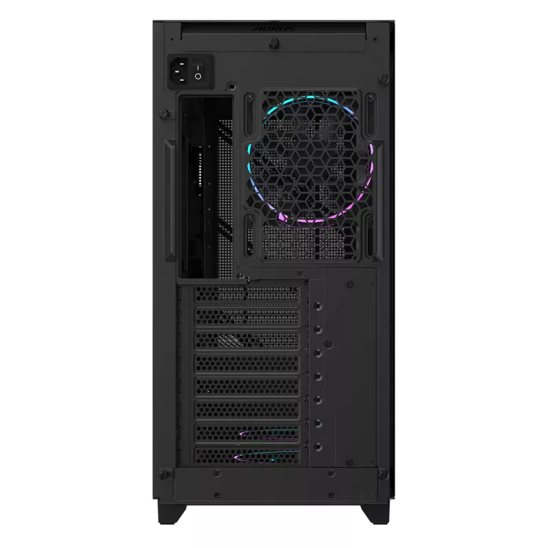PC korpusas GIGABYTE C400 Midi Tower juodas