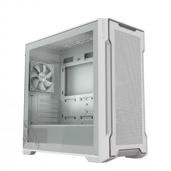 Korpusas GIGABYTE C102 GLASS Midi Tower Baltas