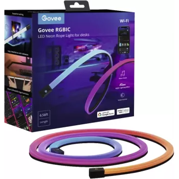 Protinga LED juosta Govee H61C2 — RGB spalvota, 36 W, 2,0 m